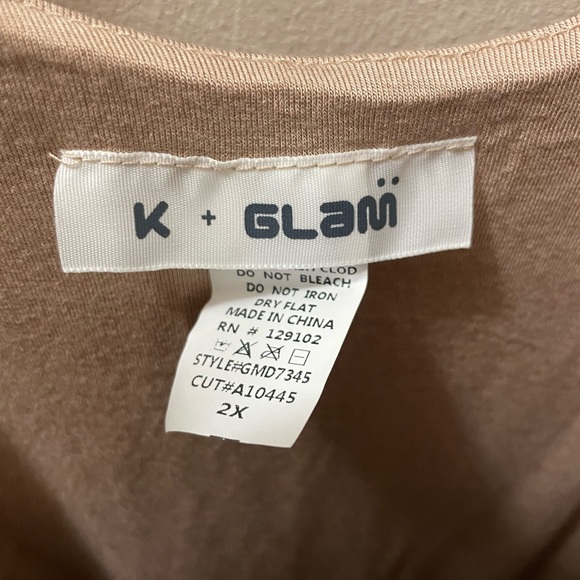 K Glam Skintone Slip Dress - Picture 2 of 3